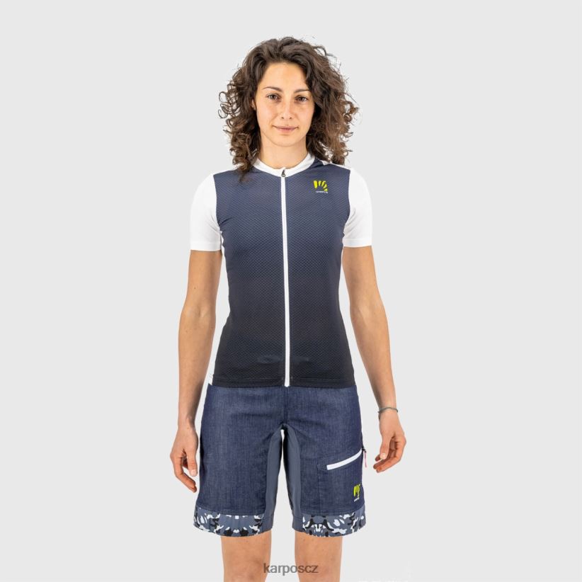 verve evo w dres ženy Karpos ombre modrá/bílá tričko| T6XZZH1228