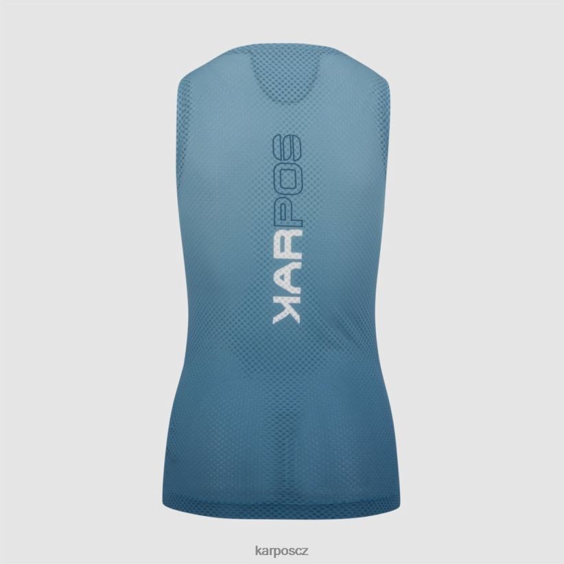 verve síťovina bez rukávů ženy Karpos korzárská/jadranská modř tričko| T6XZZH1350