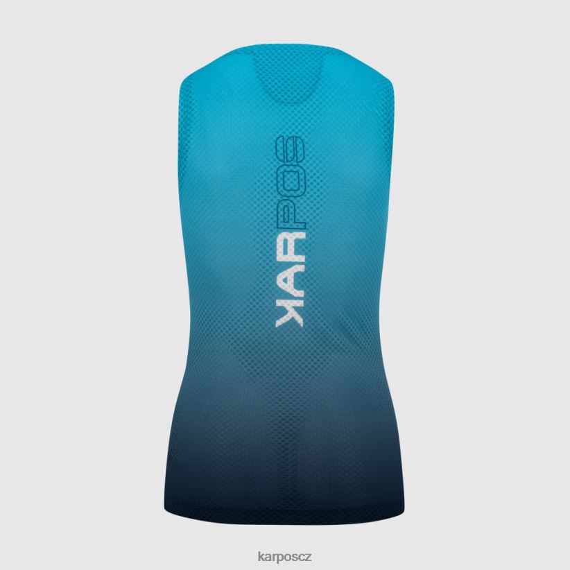 verve síťovina bez rukávů ženy Karpos nebeský kapitán/modrý atol tričko| T6XZZH1351